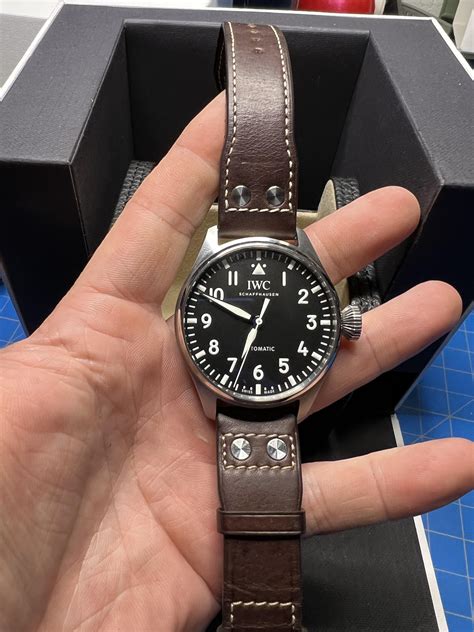 big pilot 43 strap size